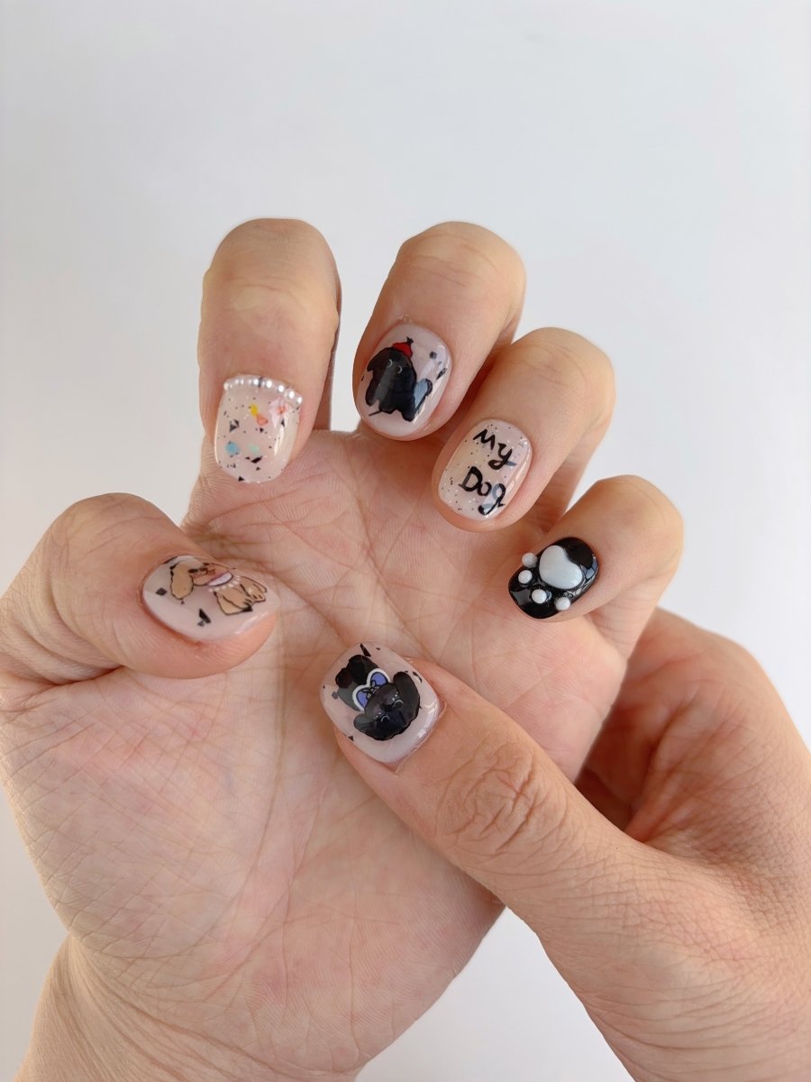 Why Dog Lovers Are Obsessed With These Puppy Press-On Nails 🐾