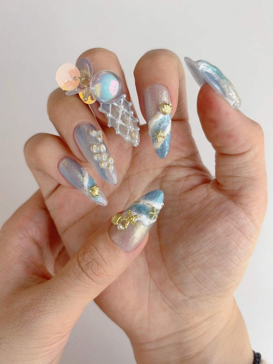 Mermaidcore Madness: Why Mermaid’s Treasure Nails Are Making Waves 🧜♀️