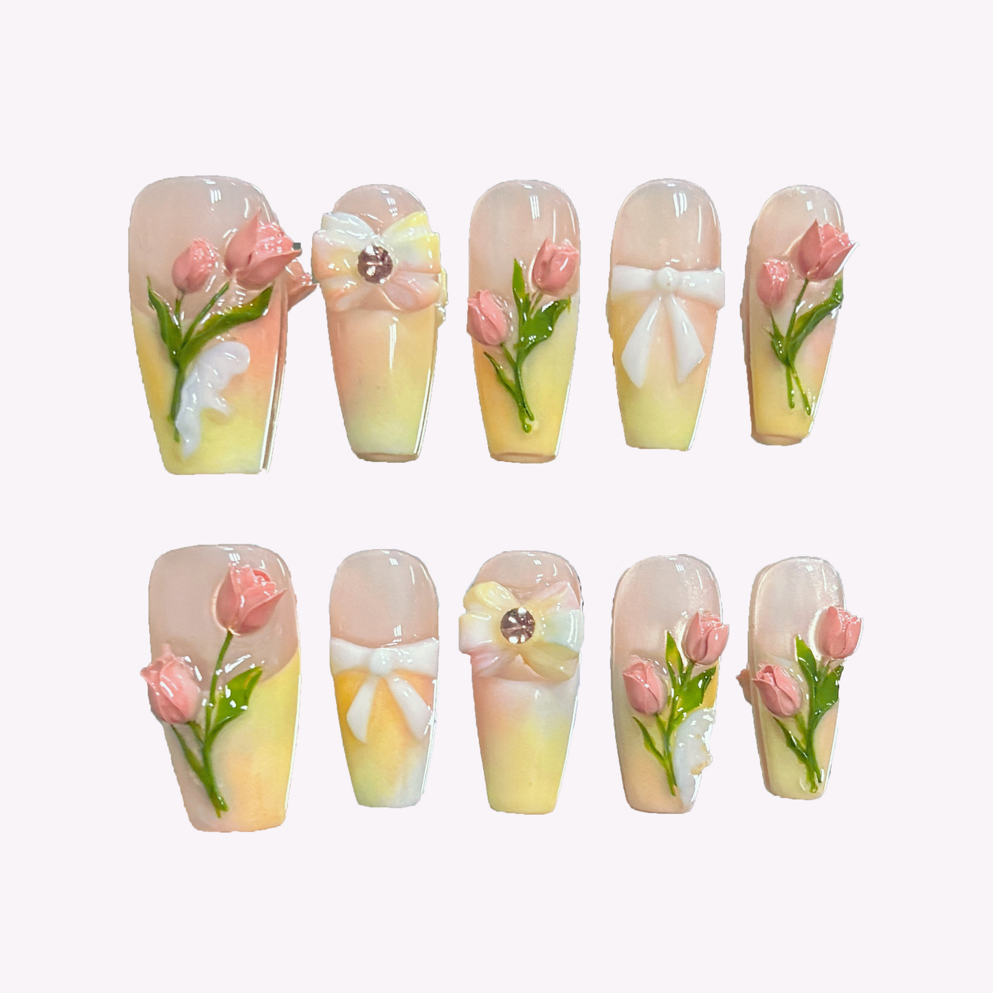 Blushing Buds 3D 🌸