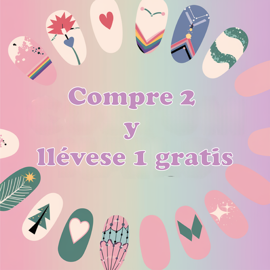 Compre 2 y llévese 1 gratis